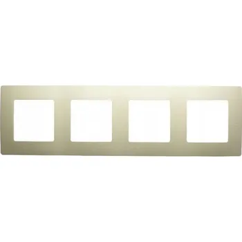 Čtyřnásobný Rámeček Legrand Beige Niloe