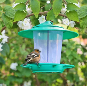 Krmítko pro ptáka Wildlife World Eco-Blu Bird Feeder ECOBC2 19,5 x 19,5 x 19,5 cm modrozelené