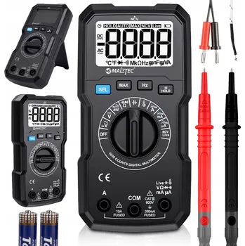 Multimetr Ruční multimetr Maltec Digitální multimetr Měřič proudu MasterMultimeter