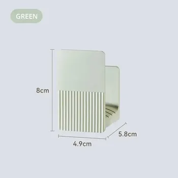 Držák na poklice závěsný | Kuchyňský organizér na zeď 2 ks - 2 ks zelené