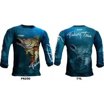 Pánské tričko TRIČKO JAXON DLOUHÝ RUKÁV MODRÉ SANDÁL XL