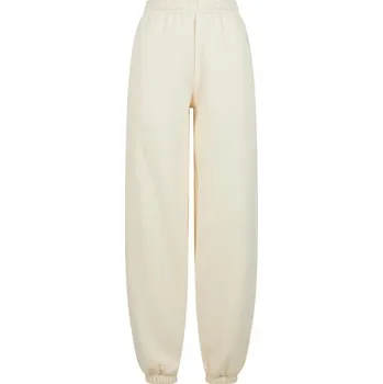 Build Your Brand Hebké dámské tepláky Fluffy - Světle písková | M