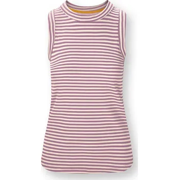 Dámské tričko PIP Studio Trinity top bez rukávů Little Sumo proužek lila Velikost: L
