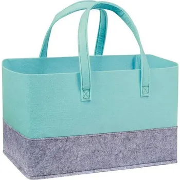 Nákupní taška Velká taška na nákup a plážovou výbavu | Taška na hračky, knihy a kosmetiku - zelený