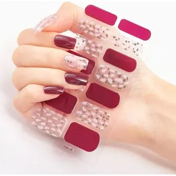 Přípravek na nehty Sada módních nálepek na nehty - DQ3-030
