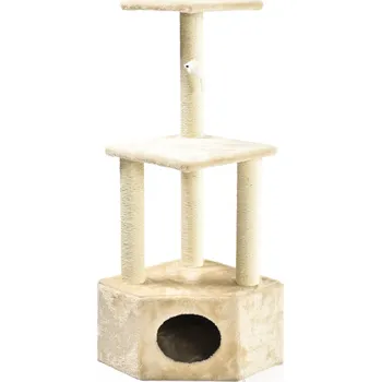 Škrabadlo pro kočky 40x40x109 cm (odpočívadlo, škrabadlo pro kočky)