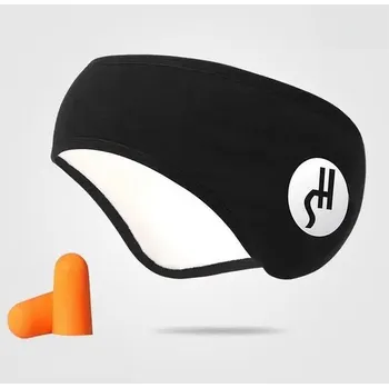 Škraboška na spaní Špunty do uší a maska na spaní | klidný spánek 3 ks - černý