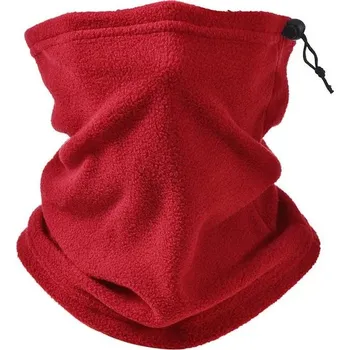 Nákrčník Teplý nákrčník na zimu | Sportovní šátek na hlavu, Zimní čelenka** - červený