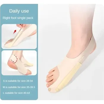 Korektor vbočeného palce | Ortopedické ponožky, Oddělovač prstů - Pravá-M-1 ks