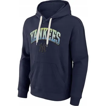 Pánská mikina Fanatics MLB Mikina Gradient Fleece Pullover Hoodie New York Yankees -