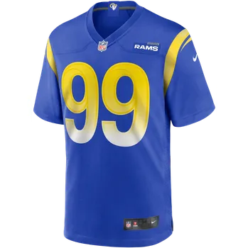 Míčový sport Dres Nike NFL LA Rams Aaron Donald 99 home Jersey 67nm-lrgh-95f-2na-67nm-lrgh-95f-2na Velikost M