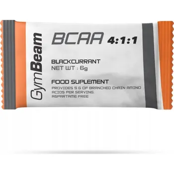 Aminokyselina BCAA prášek GymBeam černý rybíz