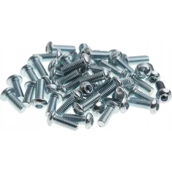 Šroub Kuličkový šroub POZINK M5x20 mm Šroub s vnitřním šestihranem 50 kusů