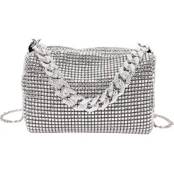 Kabelka Dámská crossbody taška pu materiál | módní kabelka - útržkovitý