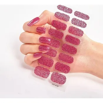 Sada módních nálepek na nehty - CS-039