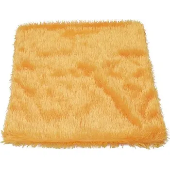 Povlak na polštářek Umělá kožešina | domácí dekorace | povlak na polštář - Zlatý