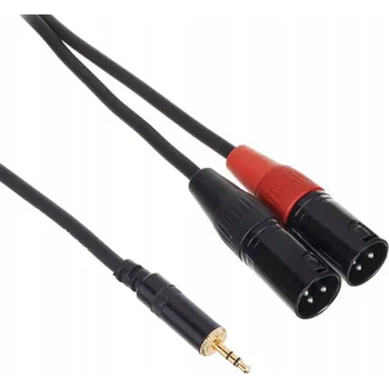 Audio kabel Kabel XLR - jack 3,5 mm PRO Snake TPY 2060 KMM 6 m