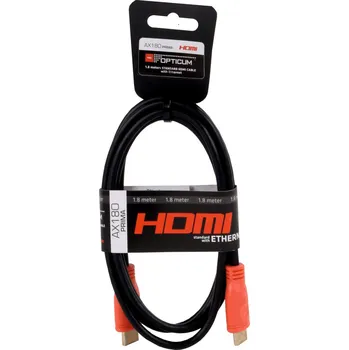 Video kabel Kabel Opticum AX180 Prima 1.8 HDMI - HDMI 1,8 m (metru)