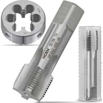 Závitořezný nástroj Závitník M30 ruční M30x2 DIN-2181/1P + Závitové očko M30 sada závitníků