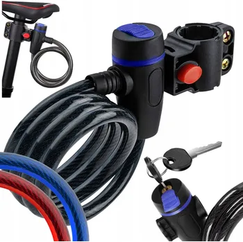 Zámek na kolo Zabezpečení kola lankový zámek, skládací zámek