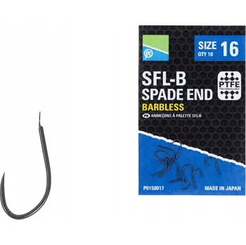 Rybářský háček Háčky Preston SFL-B na dno a plovoucí vel. 20 10 ks