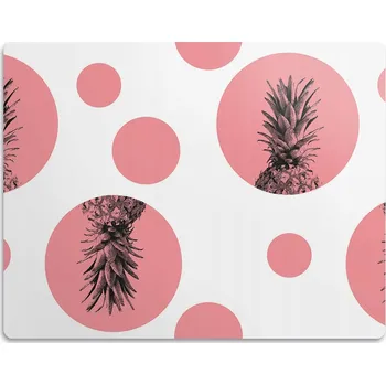 Obraz Podložka pod záchod pro kočky Ananas v kruhu 90x60 cm