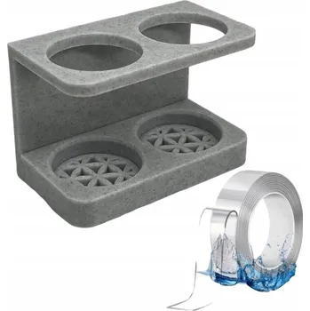 Držák na kartáček DELOSPRO Držák na 2 zubní kartáčky - Samolepicí Č. 5