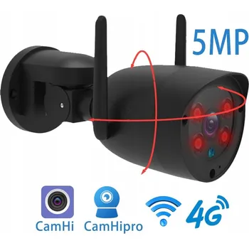 IP kamera Otočná GSM 4G SIM LTE kamera 5MPx SONY s automatickým sledováním