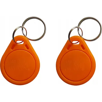 Fotopol RFID Unikátní 125kHz oranžové klíčenky 10 kusů