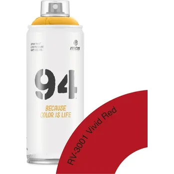 Barva ve spreji Montana MTN 94 sprej 400 ml RV-3001 červená