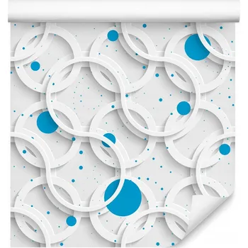 Fototapeta Tapeta do Obývacího Pokoje Optická Abstrakce Barevná Kola