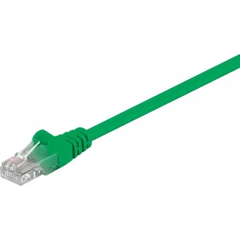 Síťový kabel MicroConnect U/UTP CAT5e 0,25M zelený PVC