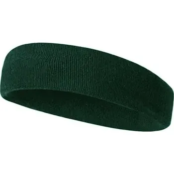 Čelenka Sportovní čelenka pro běhání a jógu | sportovní doplňky - Tmavě zelená