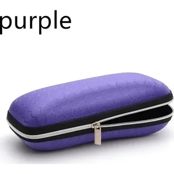 Pouzdro na brýle Pánské a dámské pouzdro na brýle | krabička na brýle - Fialová