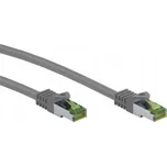 Patchcord Goobay S/FTP 8.1 RJ45 / RJ45 5 m šedý
