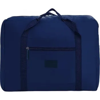 Cestovní taška Skládací cestovní vodotěsná taška z nylonu - Námořnická modř