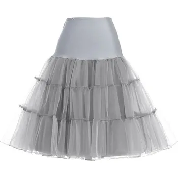 Spodnička | tylová spodnička, k tutu sukni - šedá,L