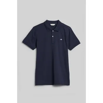 Dívčí košile POLOKOŠILE GANT SHIELD SS PIQUE EVENING BLUE