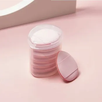 Make-up Mini houbičky na make up | kosmetické potřeby, makeup náčiní 7 ks - ČERVENÝ