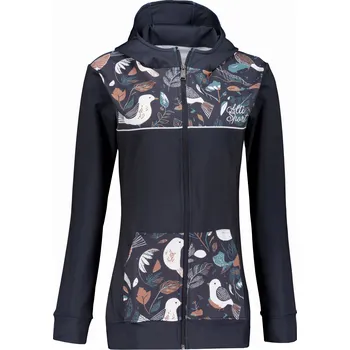 Dámská mikina Dámská mikina na zip premium ALTISPORT VOJ/ALW062MI02 ČERNÁ XS