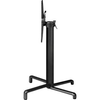 Zahradní stůl Nardi Antracitově šedá hliníková stolová sklápěcí podnož Scudo 72 cm