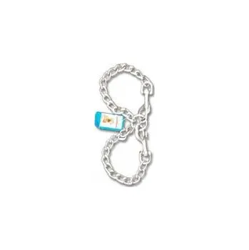 Vodítko pro psa Rozdvojka k vodítku řetízek 2 karabiny 60cm/4 1ks