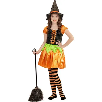 Karnevalový kostým Dívčí kostým dýňová čarodějnice - Pro věk 11-13 let
