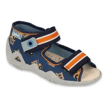 Chlapecké bačkory 350P029 18 - chlap. sandálky Befado, kožená stélka 350P029_18