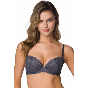 Podprsenka Podprsenka Mat 3930/11 Melisande - Push - up Barva: Šedá, Velikost: 80C