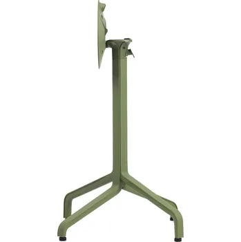 Zahradní stůl Nardi Zelená hliníková stolová sklápěcí podnož Frasca Mini 72 cm