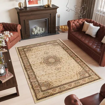 Koberec Moderní koberec Kemesey - orient 6 - krémový Rozměr koberce: 120x170 cm