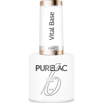 Přípravek na nehty Purelac Podkladová báze pro hybridní laky Vital Base 6 ml - Clear (Čirá)
