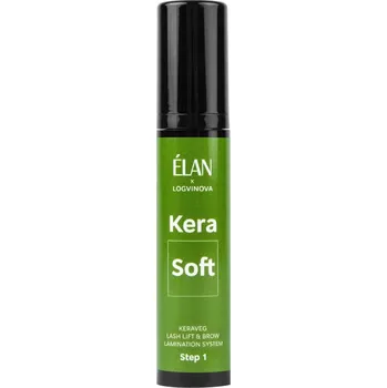 Výživa řas a obočí Sérum pro lifting řas a obočí Elan KeraSoft Krok 1, 10 ml