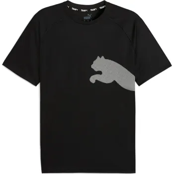 Pánské tričko PUMA Train All Day Big Cat Tee puma black S